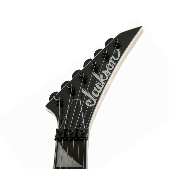 Jackson 2910127577 Js Series Rhoads Js32t Elektro Gitar (white With Black Bevels - Amaranth Klavye) | Js Serisi İkonik Rhoads Kasa Beyaz/siyah Çerçeve Ve Sabit Köprü