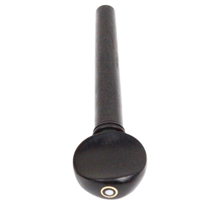 Melody TM-125 Abanoz Saz Burgusu (Sedef Noktalı) | Profesyonel El İşçiliği Sıkı Tutuş Sağlayan Abanoz Ağacı Estetik Görünüm