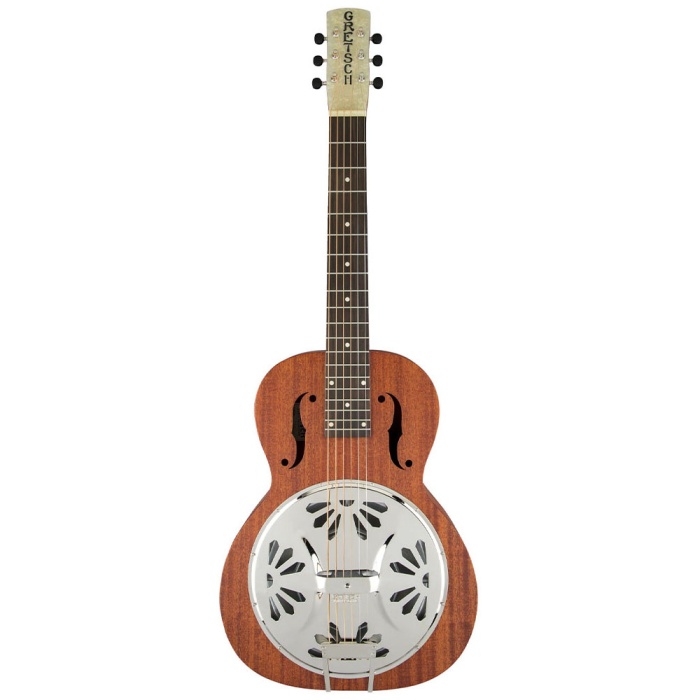 Gretsch G9210 Boxcar Square-Neck Maun Gövde Guitar Natural Resonator