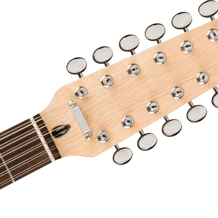 Squier Paranormal Jazzmaster XII Laurel Klavye TPG Olympic White Elektro Gitar