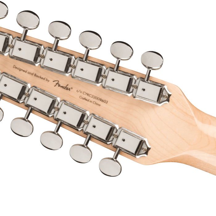 Squier Paranormal Jazzmaster XII Laurel Klavye TPG Olympic White Elektro Gitar