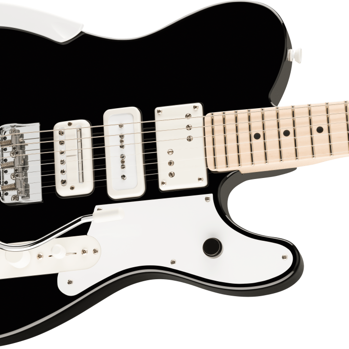 Fender Jack White Triplecaster Akçaağaç Klavye Black Elektro Gitar