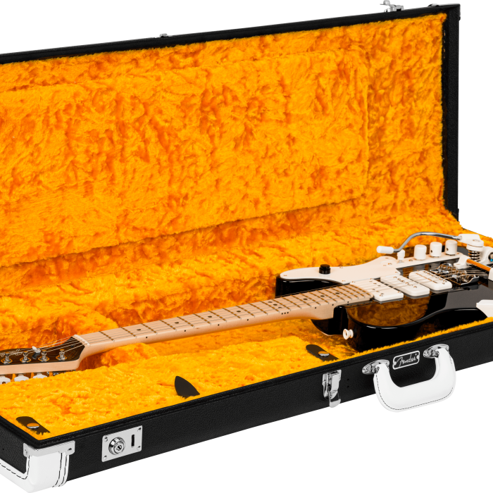 Fender Jack White Triplecaster Akçaağaç Klavye Black Elektro Gitar