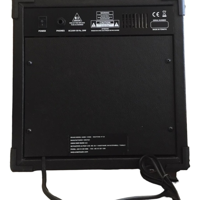 20 Watt Çift Giriş Şarjlı Echolu Çanta Amfi