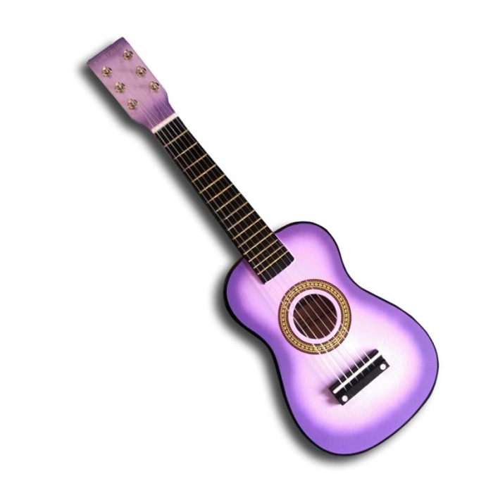 U202-PP - 6 Telli Çocuk Gitarı - Mor