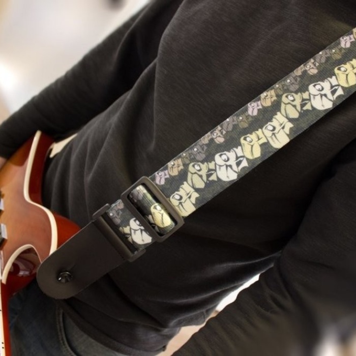 1Strap 1ST009 Elektro Gitar Askısı (Başlangıç/Orta - Enstrüman Askısı) | Etnik ve Modern Desen Seçenekleri, Yüksek Mukavemetli Dokuma, Hafif Tasarım | Ölçüler: Genişlik 5 cm, Standart Boy