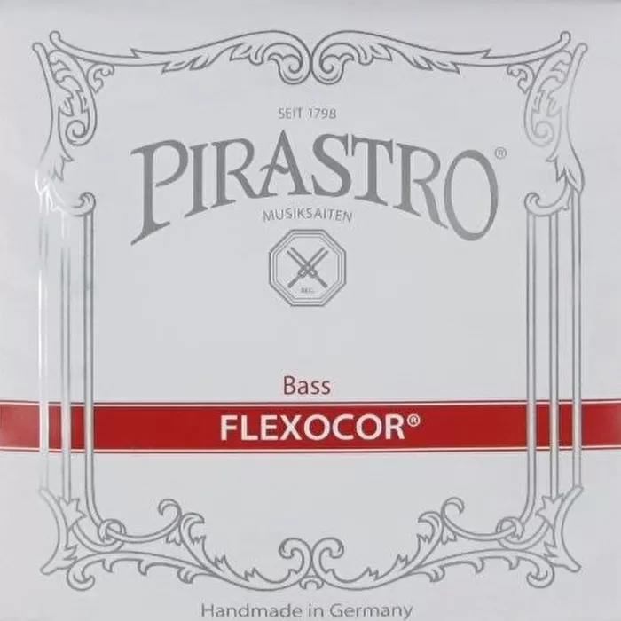 Pirastro 341020 Original Flexocor Kontrbas Tel Seti | Klasik Orkestra ve Solo Kullanım İçin İdeal, Zengin Alt Frekanslar, Yüksek Tansiyon ve Stabilite