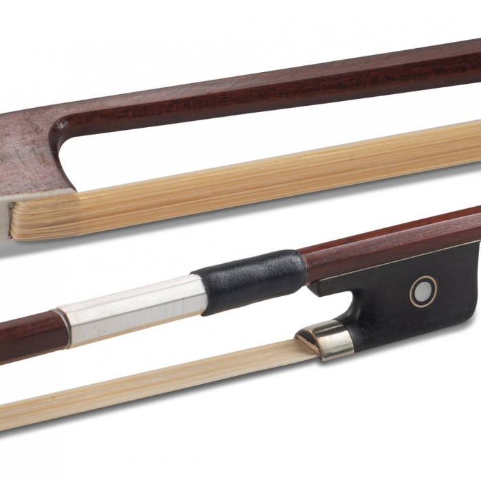 Gewa 404311 Viyola Yayı - Massaranduba (Orta Seviye - Viyola Arşesi) | Massaranduba Ağacı, Abanoz Topuk (Frog), Hakiki At Kılı, Yuvarlak Kesim | Ölçüler: 4/4 Standart Viyola Boyu