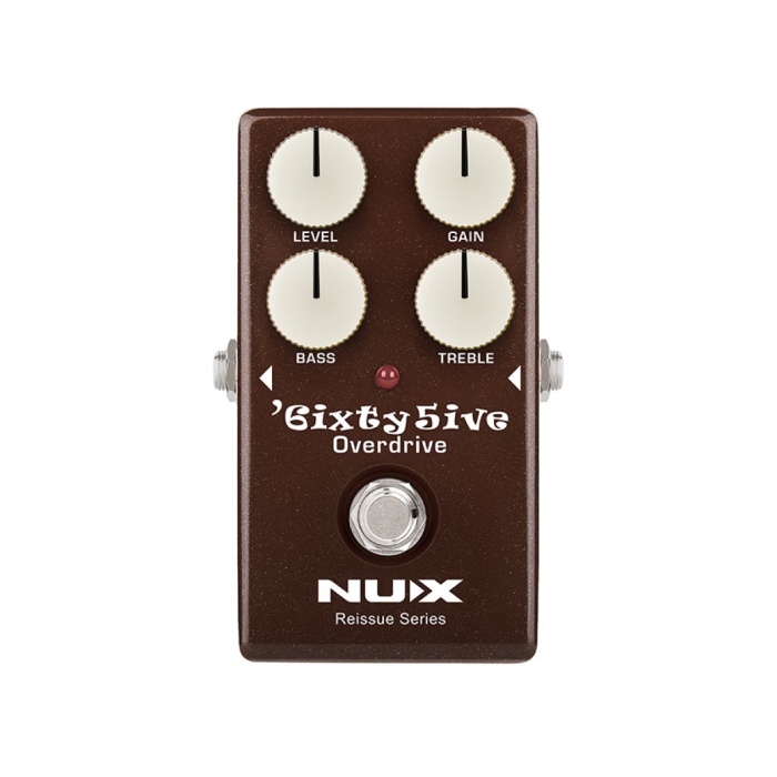 NUX 6IXTY5IVE 6ixty5ive Overdrive Pedalı | 60ların Klasik Blackface Amfi Tonu