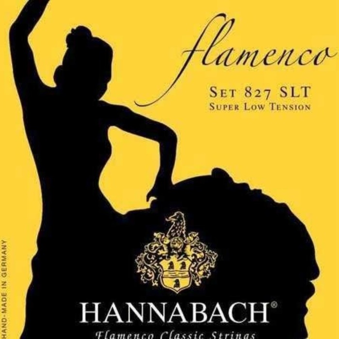 Hannabach 8278SLT Flamenko Gitar Teli Alt 3lü Set (Super Low) | Çok Yumuşak Baslar