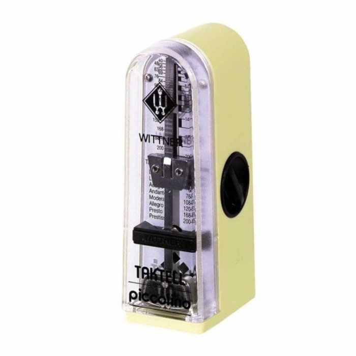 Wittner 890121 Taktell Piccolino Metronom (Fildişi) | Klasik Renk Geleneksel Wittner Mekanizması