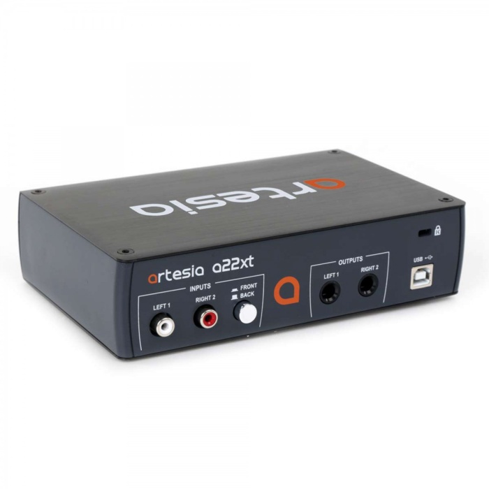 Artesia A-22XT USB AudioBox Ses Kartı | 2 Giriş/2 Çıkış 24-bit/96kHz Yüksek Çözünürlük