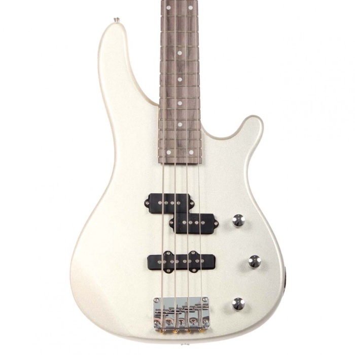 Angel ABG2-GR Bas Gitar - Gri (Başlangıç/Orta - P-Bass Tipi) | Modern Metalik Gri Finish, Güçlü Alt Frekanslar, 20 Perde Kararlı Klavye | Ölçüler: 864 mm Skala Uzunluğu