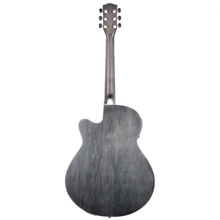 Angel AFG200CE-TBK Elektro Akustik Gitar | İnce Kasa Siyah Saydam Cila
