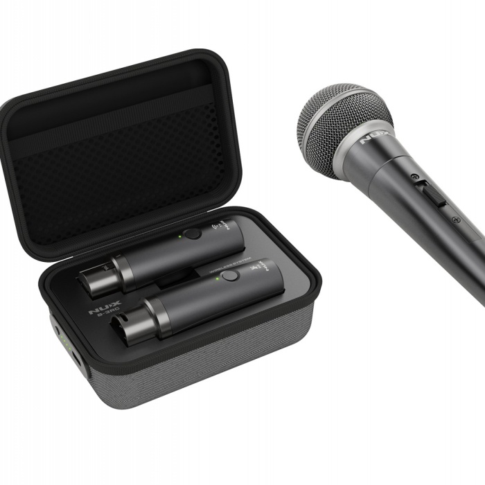 NUX B-3RC Kablosuz Mikrofon Seti (2.4GHz) | XLR Bağlantılı Tüm Mikrofonlar İçin