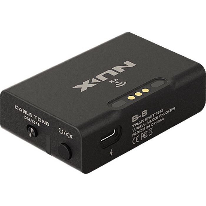 NUX B-8 Profesyonel Kablosuz Sistem | Pedal Formatında Tuner ve Boost Özellikli