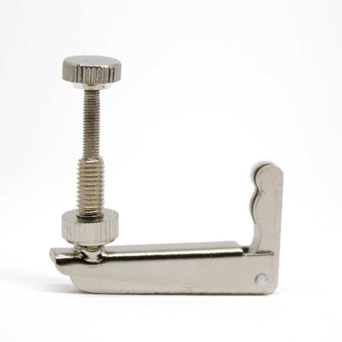 Carlovy CCFXN-1424 Çello Fiks Takımı (Başlangıç/Eğitim - Nikel) | Hassas Akort Vidası (Fine Tuner), Nikel Kaplama, Kolay Montaj | Uyum: 1/4 ve 1/2 (2/4) Boy Çellolar