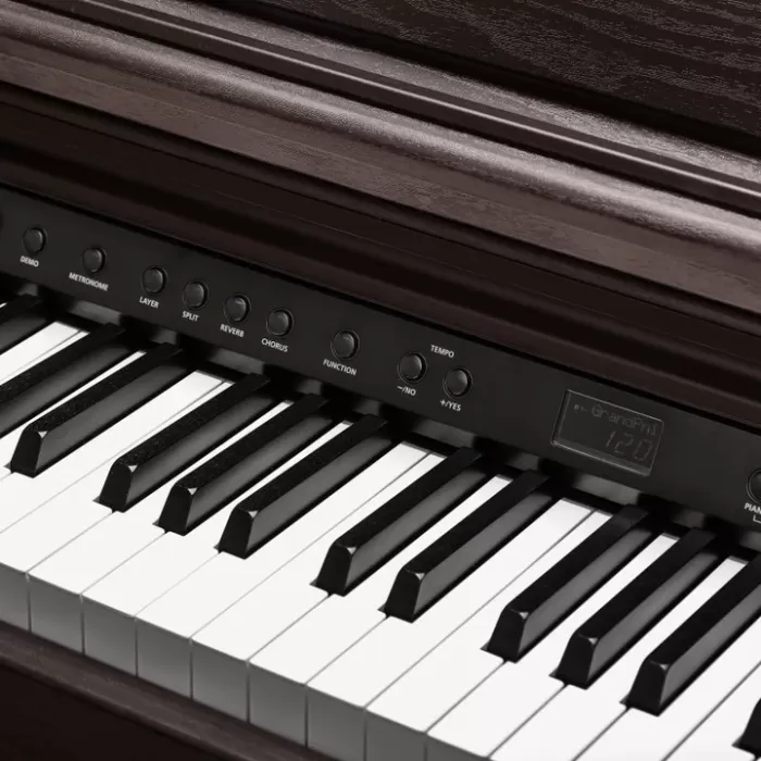Kurzweil CUPE1-SR Dijital Piyano (Gülağacı) | Modern Kabin Tasarımı Bluetooth Bağlantısı