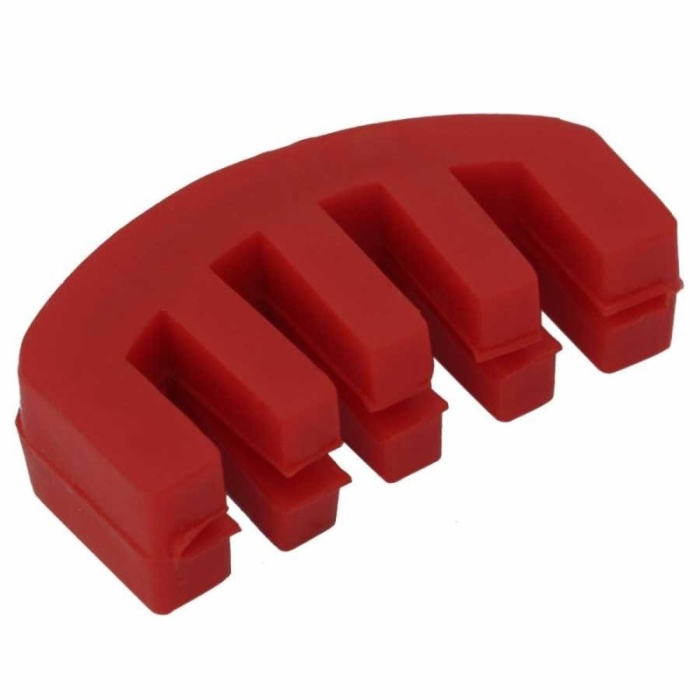 Carlovy CVMR Keman Sürdini (Kırmızı Plastik) | Ses Kısma Aparatı Apartman Çalışmaları İçin