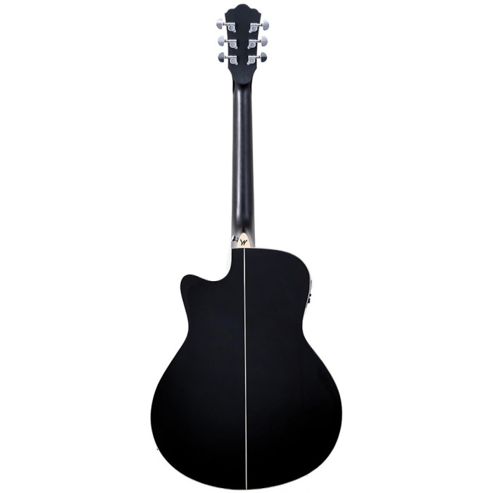 Washburn DFBACEB Deep Forest Burl Ace Black Fade Elektro Akustik | Şık Siyah Fade Cila Gelişmiş Elektronikler