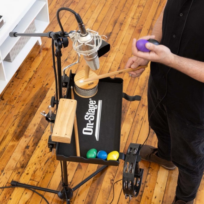 On Stage DPT4000 Perküsyon Masası (Kılıflı) | Standa Monte Edilebilir Taşınabilir