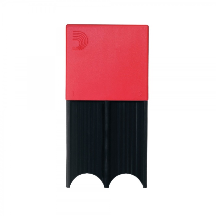 DAddario DRGRD4TBRD Kırmızı Reed Guard Kamış Saklama Kutusu | 4 Adet Kamış İçin Güvenli Koruma, Tenor ve Bariton Saksafon Uyumlu Yivli Yapı