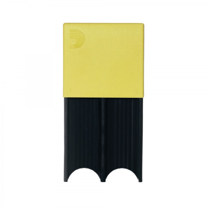 DAddario DRGRD4TBYL Sarı Reed Guard Kamış Saklama Kutusu | 4 Adet Kamış İçin Güvenli Koruma, Tenor ve Bariton Saksafon Uyumlu Yivli Yapı