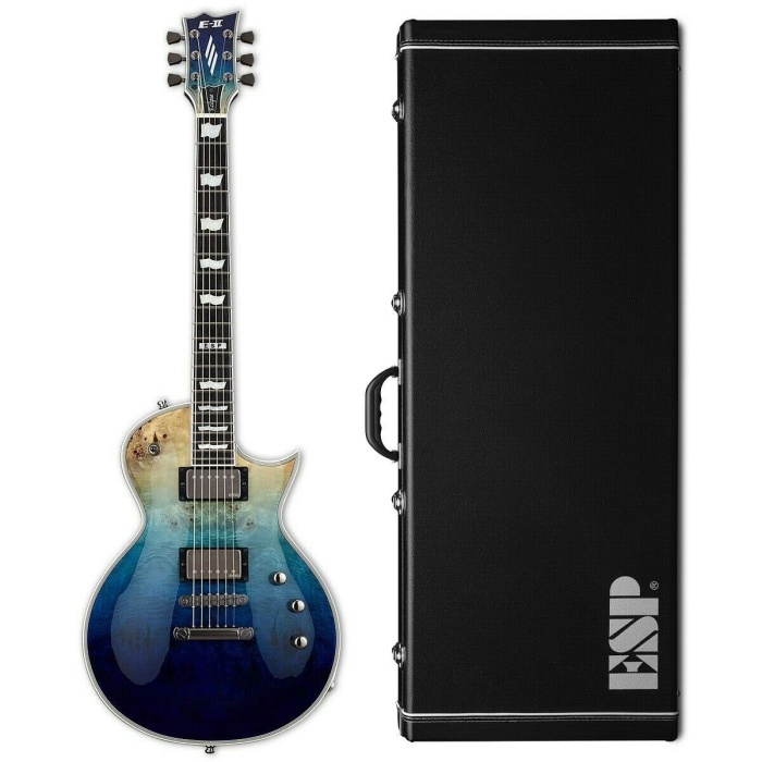 ESP E-II Eclipse BM Blue Natural Fade Elektro Gitar