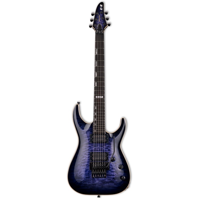 ESP E-II Horizon Quilted Maple Reindeer Blue Elektro Gitar