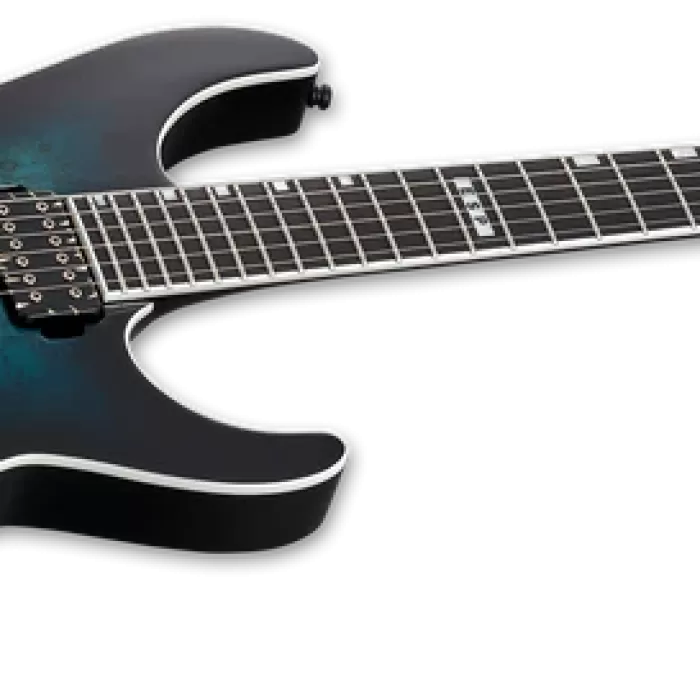 ESP E-II M-II HT Mercury Blue Burst Elektro Gitar