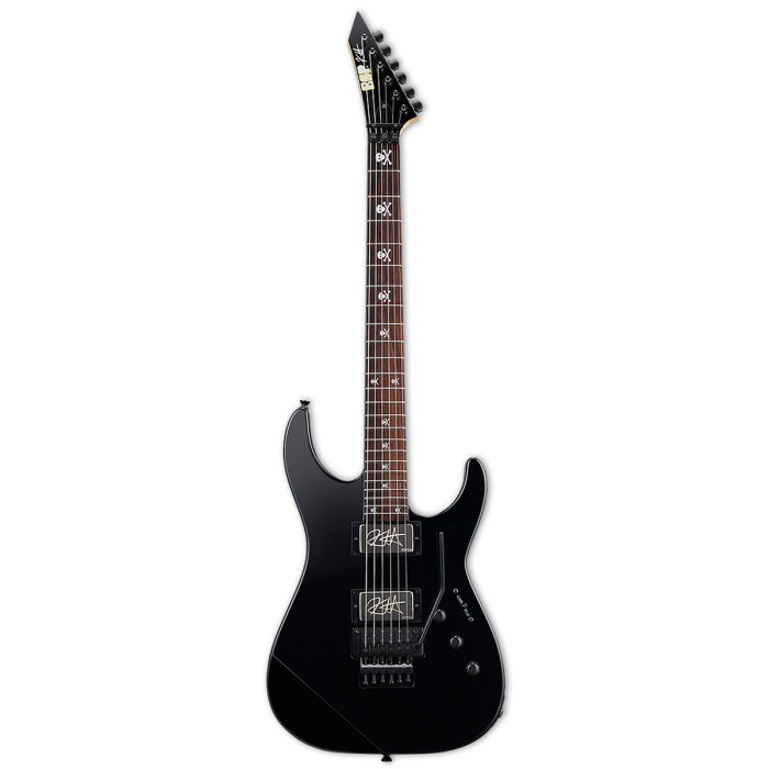 ESP EKH2NTB KH-2 Neck Thru Kirk Hammet Signature Elektro Gitar (Üst Segment) | EMG Manyetikler, Floyd Rose Köprü, Kirk Hammet Özel Seri Tasarım