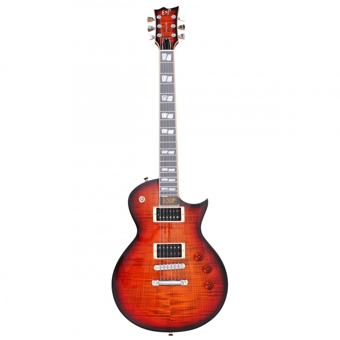 ESP LTD EUSCECFMC17S1 ESP USA Eclipse Tiger Eye Sunburst | Kaplan Gözü Kaplama Lüks Donanım
