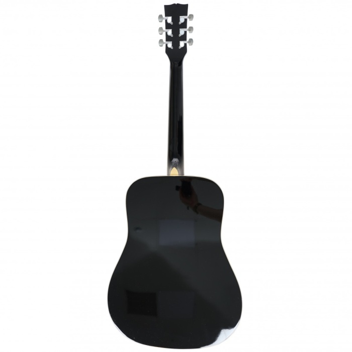 Almira F650N-BK Siyah Akustik Gitar | Mat Siyah Sap Parlak Gövde