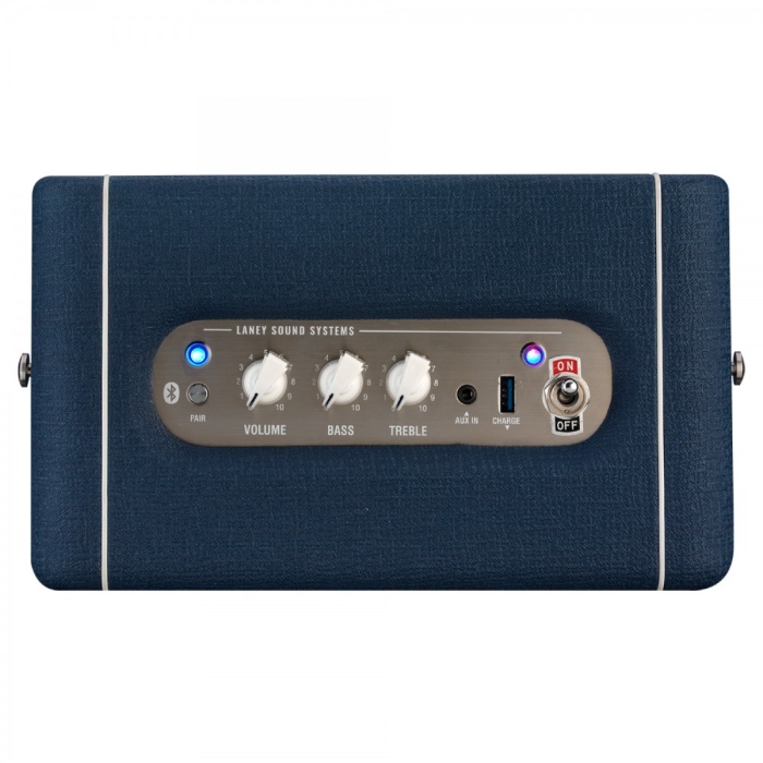 Laney F67-LIONHEART Taşınabilir Bluetooth Hoparlör (Üst Segment - Butik Tasarım) | Lionheart Serisi Amfi Estetiği, Bluetooth 5.0, Li-ion Batarya, Yüksek Çözünürlüklü Ses | Ölçüler: 160 x 265 x 150 mm