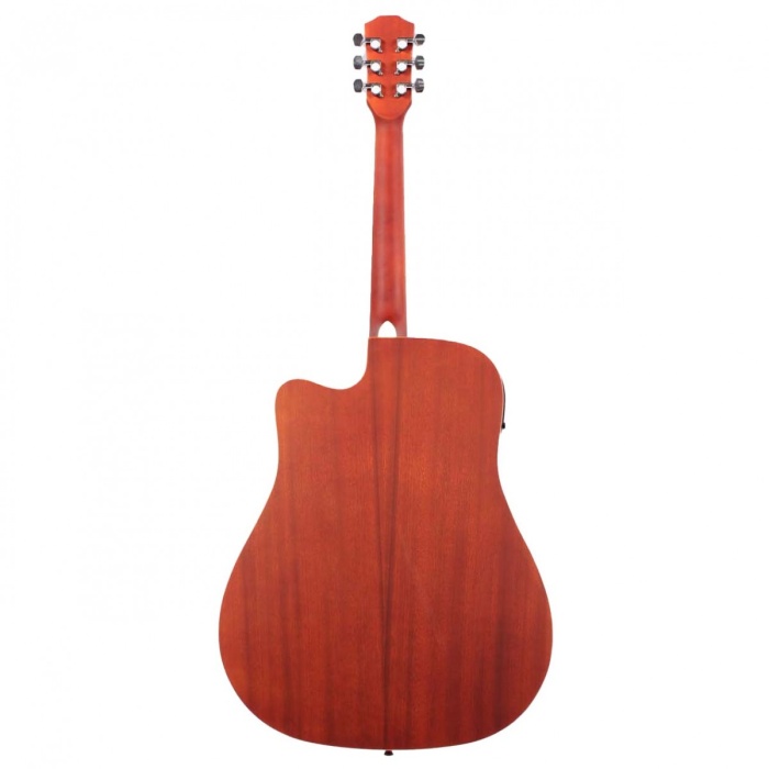 Almira F800N-CE Elektro Akustik Gitar (Orta Seviye - Cutaway Kasa) | Eşikaltı Manyetik Sistemi, Aktif 4-Band EQ, Geliştirilmiş Akustik Rezonans | Ölçüler: 41 İnç Standart Dreadnought