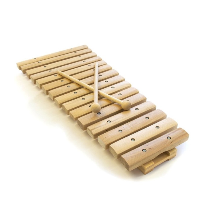 Cox FLT-XL15A Ksilofon (Eğitim - Müzik Okulu Ekipmanı) | 15 Tuşlu Doğal Ahşap Plakalar, Zengin Tınılı Rezonans Kasası, Profesyonel Dizilim | Ölçüler: 15 Nota Kapasiteli