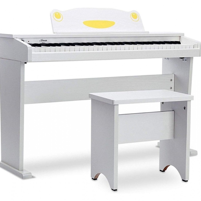 Artesia FUN-1-WH Beyaz Çocuk Piyanosu | Minik Müzisyenler İçin Gerçek Piyano Deneyimi
