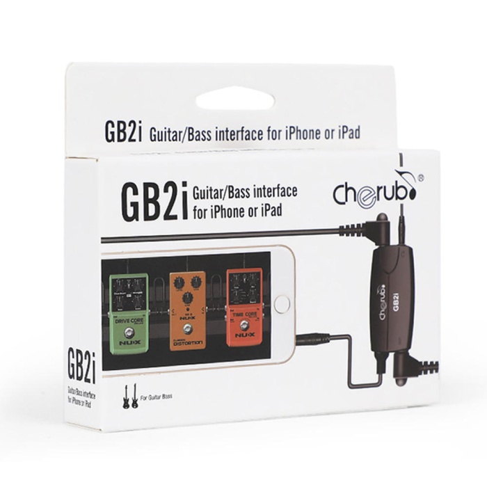 Cherub GB2i iPhone / iPad için Gitar Arayüzü | Mobil Kayıt ve Efekt Uygulamaları İçin