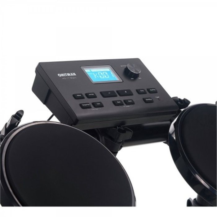 Hitman HD-17MKII Dijital Davul Seti (Orta Seviye) | Mesh Pad Teknolojisi, 200+ Dahili Ses, Kayıt Özelliği, Komple Eğitim Odaklı Davul Seti