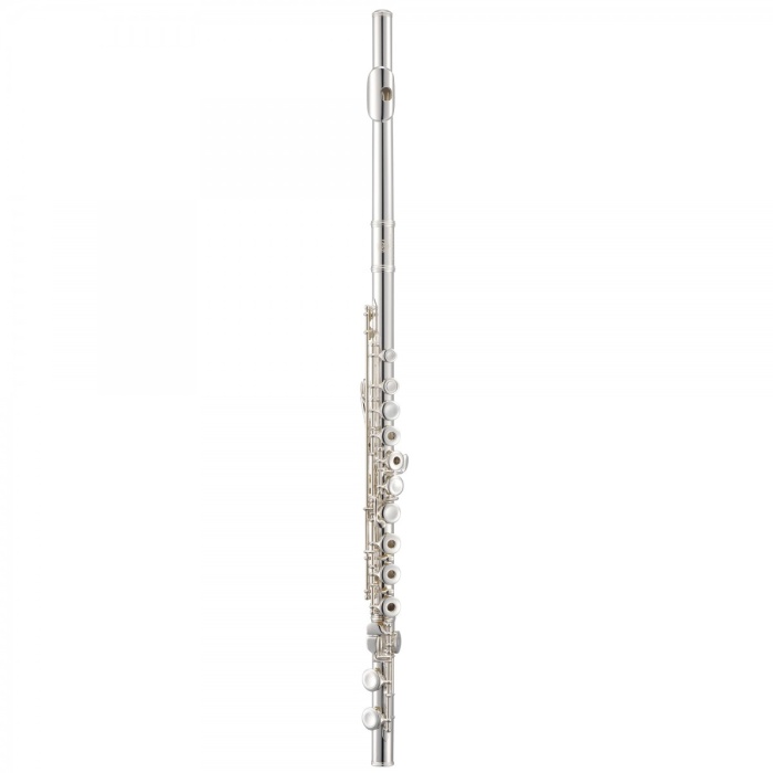 Jupiter JFL-1000RE Açık Perdeli Profesyonel Yan Flüt | Gümüş Başlık ve Gövde, Profesyonel Fransız Tuş Sistemi, Üst Düzey Akustik Performans