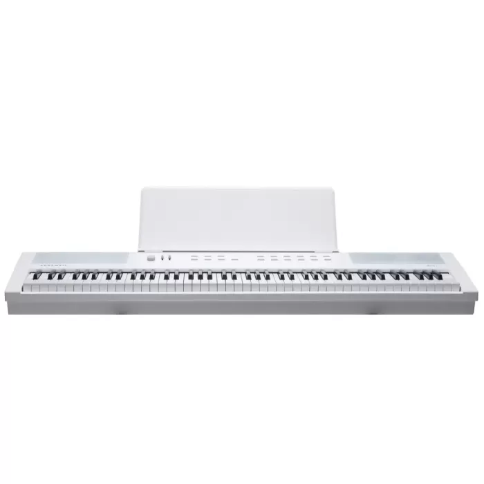 Kurzweil KAE1-WH Taşınabilir Dijital Piyano Beyaz (Orta Seviye) | 88 Tuşlu Hassas Klavye, Dahili Ses Sistemi, Modern Kompakt Tasarım