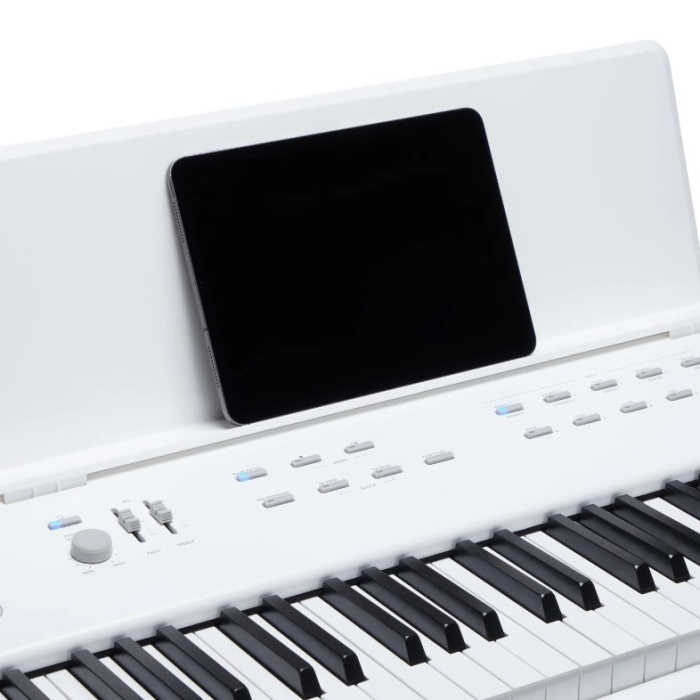 Kurzweil KAE1-WH Taşınabilir Dijital Piyano Beyaz (Orta Seviye) | 88 Tuşlu Hassas Klavye, Dahili Ses Sistemi, Modern Kompakt Tasarım