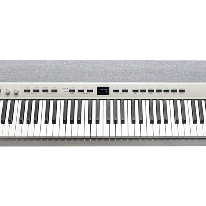 Kurzweil KAP1-WH Taşınabilir Dijital Piyano Beyaz (Orta Seviye) | 88 Tuşlu Hassas Klavye, Dahili Hoparlör, Modern ve Şık Tasarım