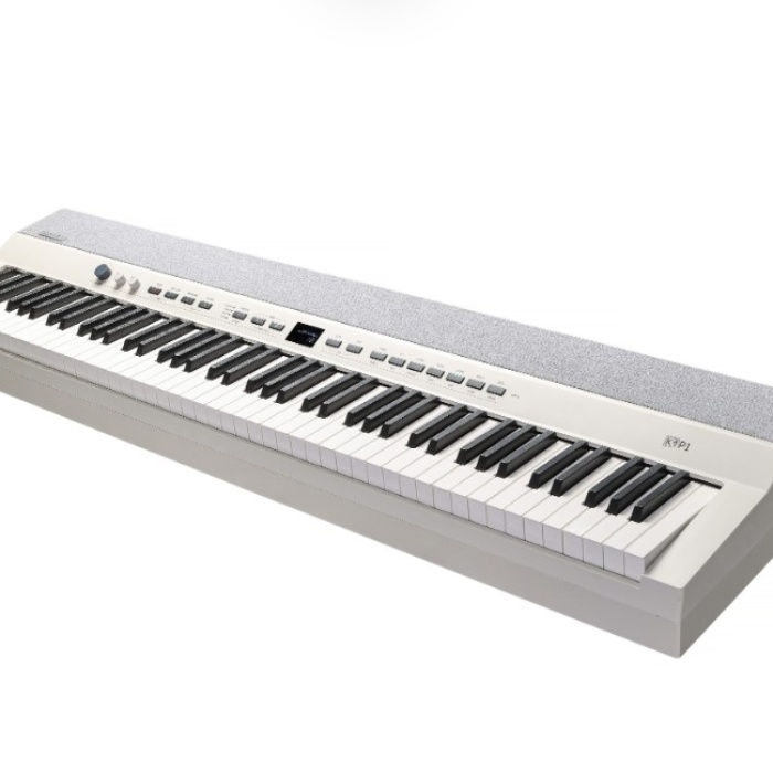 Kurzweil KAP1-WH Taşınabilir Dijital Piyano Beyaz (Orta Seviye) | 88 Tuşlu Hassas Klavye, Dahili Hoparlör, Modern ve Şık Tasarım