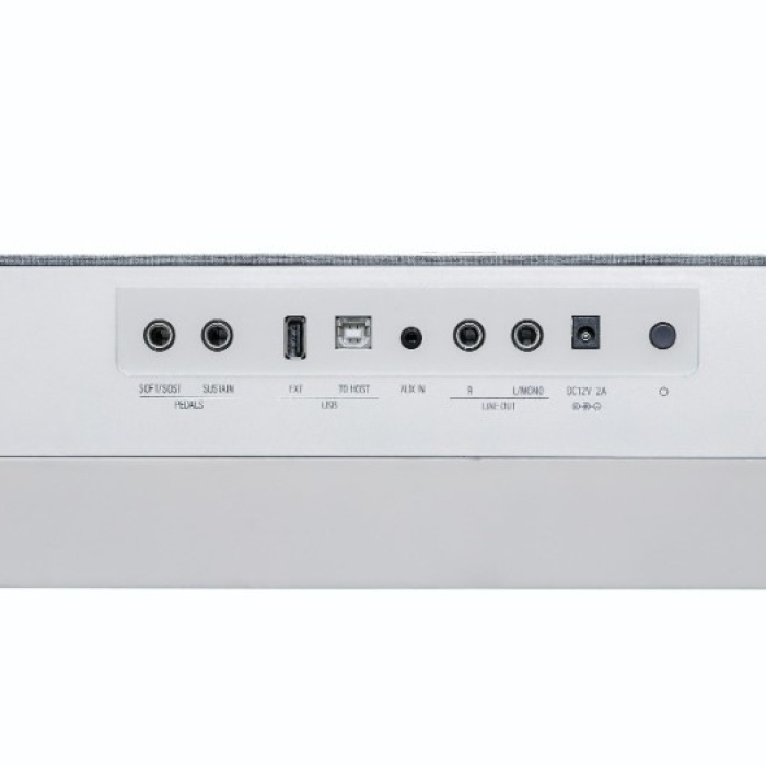 Kurzweil KAP1-WH Taşınabilir Dijital Piyano Beyaz (Orta Seviye) | 88 Tuşlu Hassas Klavye, Dahili Hoparlör, Modern ve Şık Tasarım