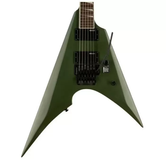 ESP LTD LARROW200MGS Arrow-200 Military Green Satin | Askeri Yeşil Ok Kasa Metal Gitarı