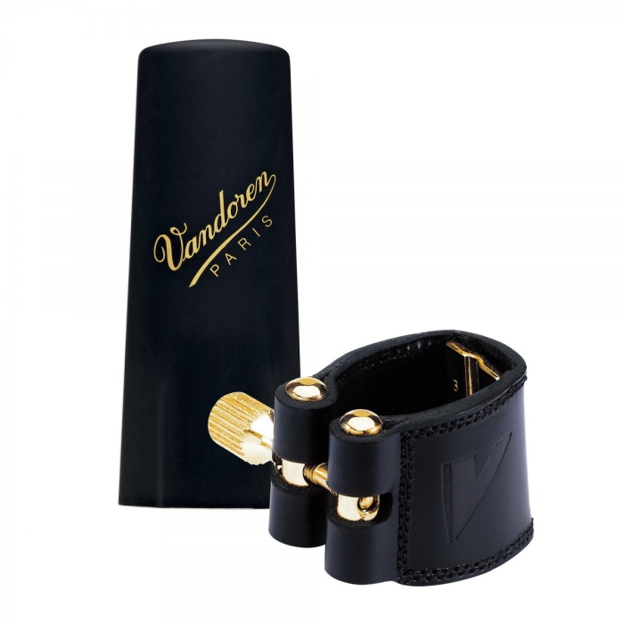 Vandoren LC27P Alto Saksafon Bek Deri Bilezik ve Kapak (Profesyonel) | 3 Farklı Baskı Plakası, Zengin Ses Karakteri, Hassas İcra Kontrolü