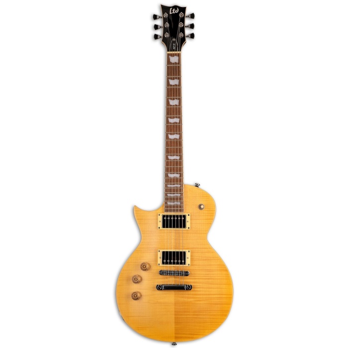 ESP LTD LEC256VNLH EC-256 Vintage Natural Solak Elektro Gitar | Eskitilmiş Doğal Görünüm Solak Model