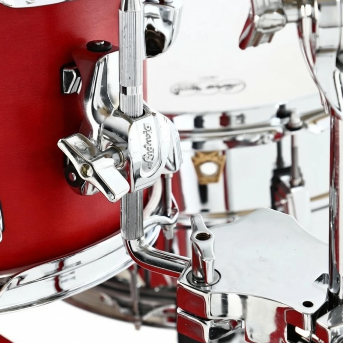 Ludwig LN34023TXPR Neusonic Downbeat Shell Set (Diablo Red) | Modern Rock Tonu Hafif Tasarım