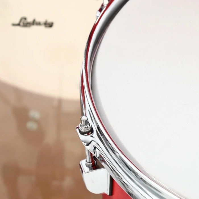 Ludwig LN34023TXPR Neusonic Downbeat Shell Set (Diablo Red) | Modern Rock Tonu Hafif Tasarım
